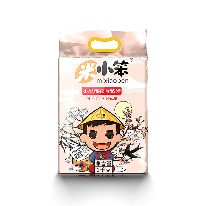 米小笨-桃花香粘米-2KG