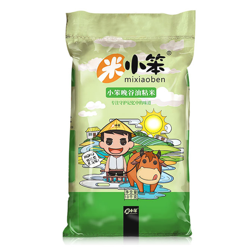 米小笨-晚谷油粘米-10KG
